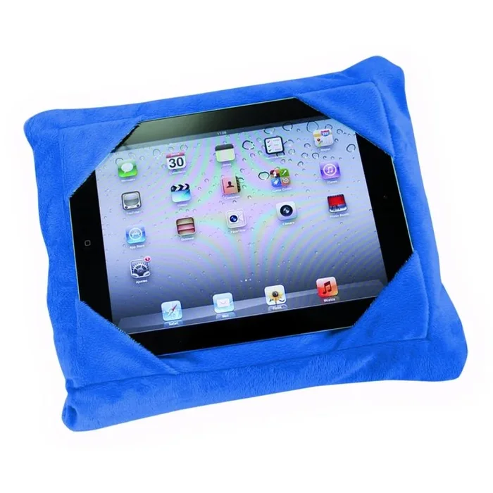 OUTLET Tablet Wizz Cojín multifuncional 3 en 1, adaptable a tablets y smartphones, perfecto para viajes, suave y cómoda, firme sujección