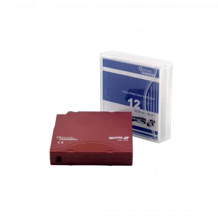 Overland-Tandberg OV-LTOBCL820 medio de almacenamiento para copia de seguridad Cinta de datos virgen 12 TB LTO