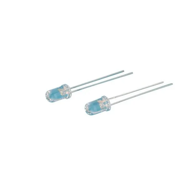 Pack de 25 uds LED 3 mm cristal de amarillo Electro Dh 12.675/3/A/C/4K 8430552110643