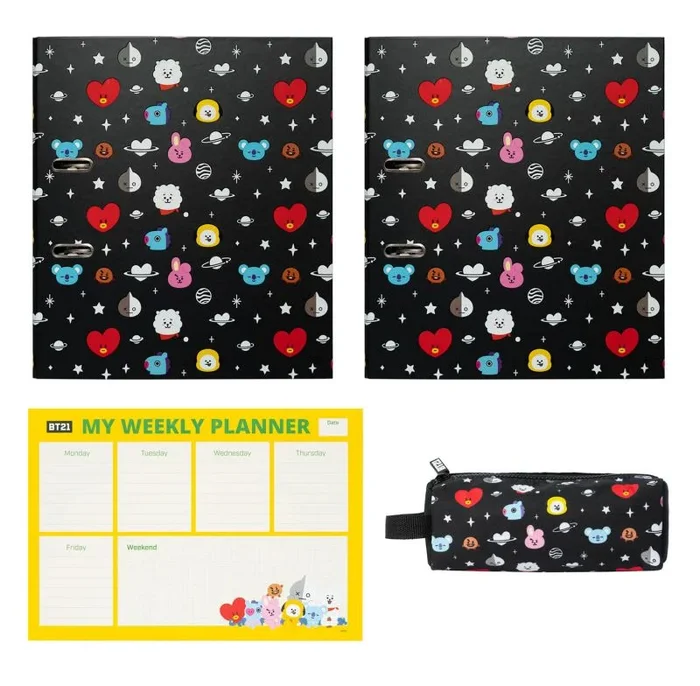 Pack de papeleria bt21