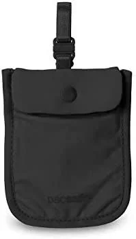 Pacsafe Coversafe S Portadocumentos de Cuello, 11 cm, Negro (Black)