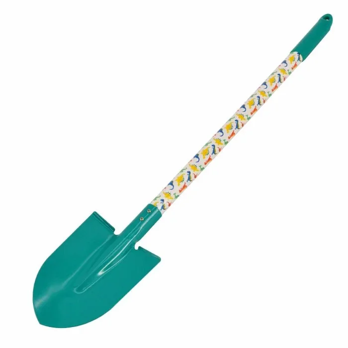 Pala de mano de jardinería Greenmill GR0139, 74 cm, hoja metálica con mango de madera y PVC, ideal para plantar, trasplantar y remover tierra con precisión