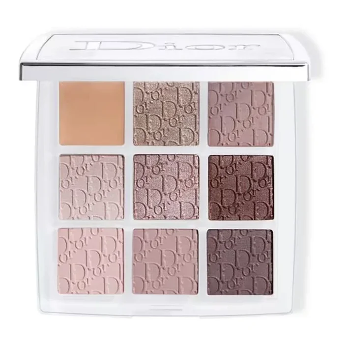 Paleta de sombras Dior Backstage Eye Palette 002 Cool Neutrals, acabado metálico, mate y perlado, tonos versátiles y duraderos