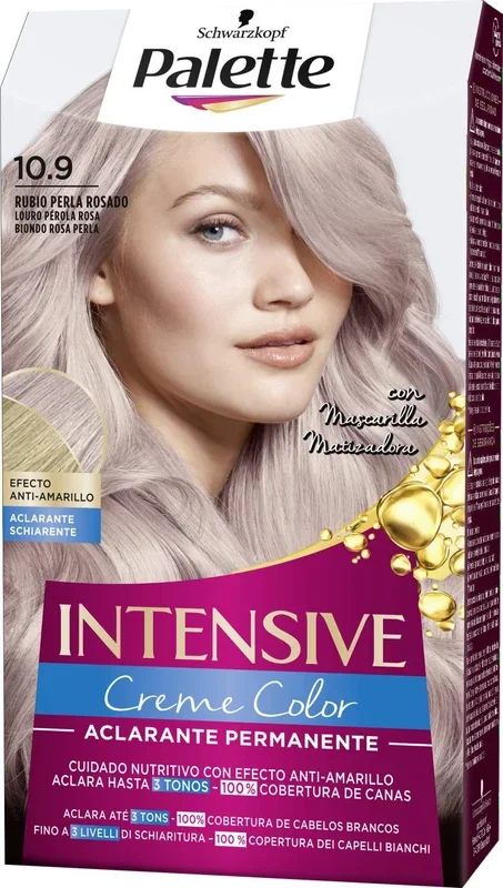 Palette intensive tinte #10.9-rubio perla rosado