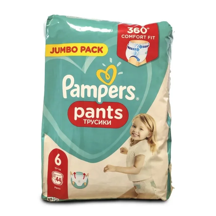 Pampers pants niño/niña 6 44 pieza(s)