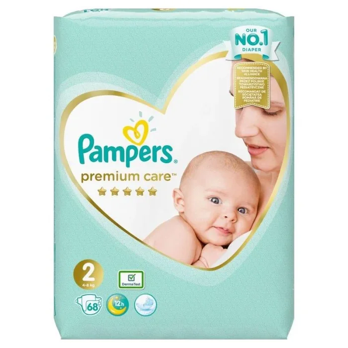 Pampers pc nb value pack mini s2 68 pc(s)