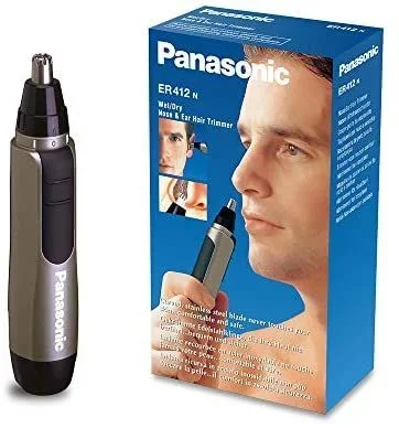 Panasonic ER412 Recargable Negro – Marrón Cortacésped