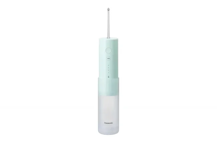 Panasonic EW-DJ4B, Ducha Bucal de Viaje, Recargable con Tecnología de Ultrasonidos, Depósito de Agua de 150 ml, Carga Rápida en 1 Hora