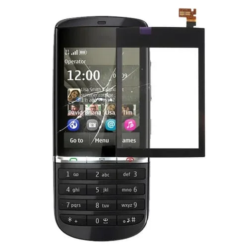Panel Táctil Nokia Asha 300 (Negro)