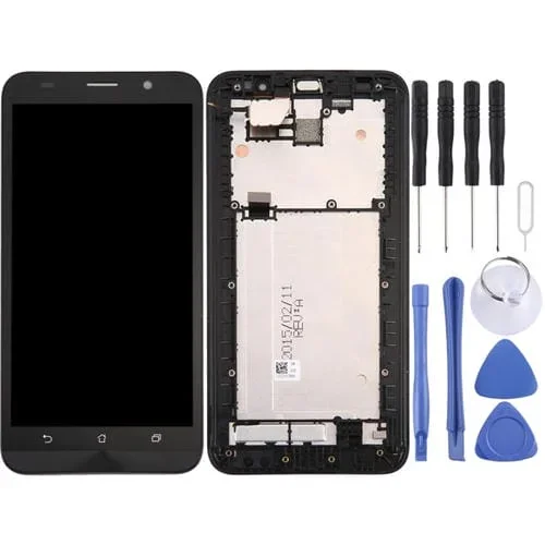 Pantalla Completa Asus Zenfone 2 ZE550ML con Marco (Negro)