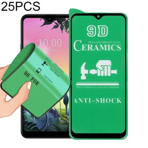 Pantalla Completa Cerámica + Pegamento para LG K50S 25 PCs (9D)