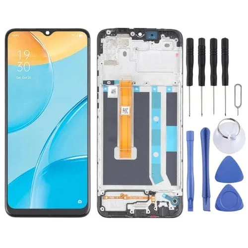 Pantalla Completa con Marco Oppo A15 A15S A35 A16K CPH2185 CPH2179 Pehm00