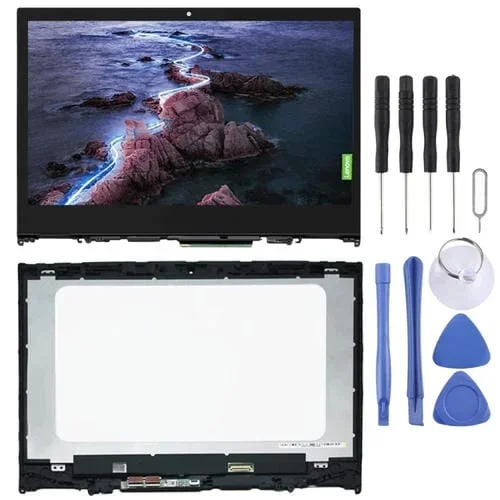 Pantalla Completa Lenovo Yoga 520-14IKB 1366 x 768 Px con Marco (Negro)
