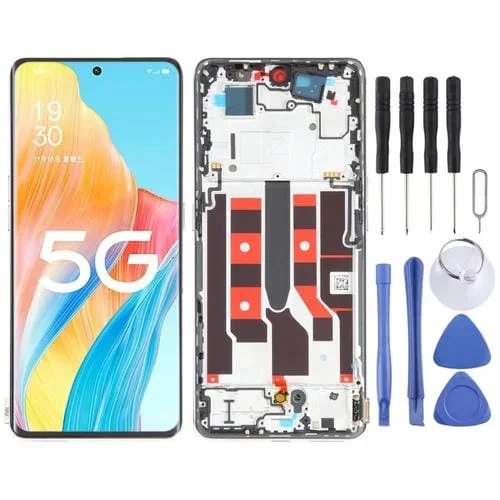 Pantalla Completa Oppo A1 Pro con Marco (Oro)
