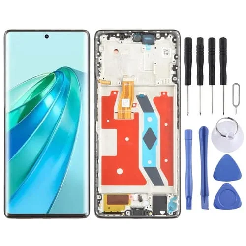 Pantalla Completa Original con Marco Honor X9A (Negro)