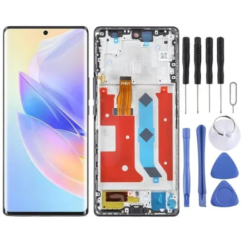 Pantalla Completa Original Honor 60 SE con Marco (Negro)