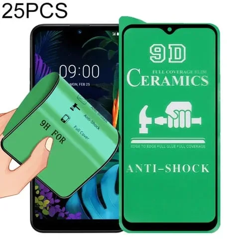 Pantalla Completa Pegamento 9D Cerámica para LG K50 25 PCs
