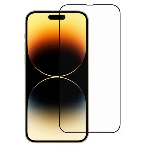 Pantalla de Pegamento Completo para iPhone 14 Pro Película de Vidrio Templado