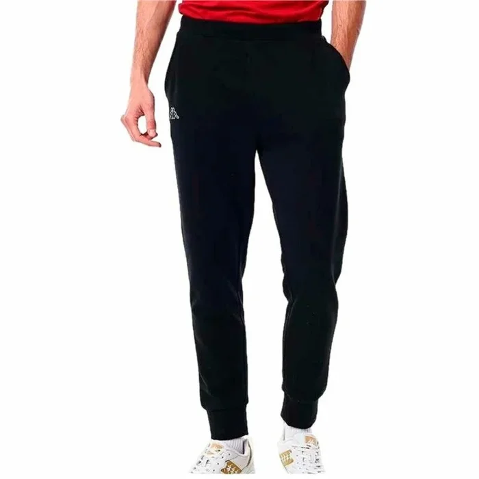 Pantalón de chándal para adultos kappa zants korporate negro hombre l