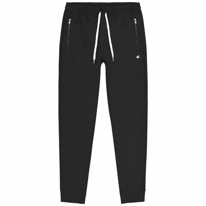 Pantalón Largo Deportivo Champion Rib Cuff Negro Hombre S