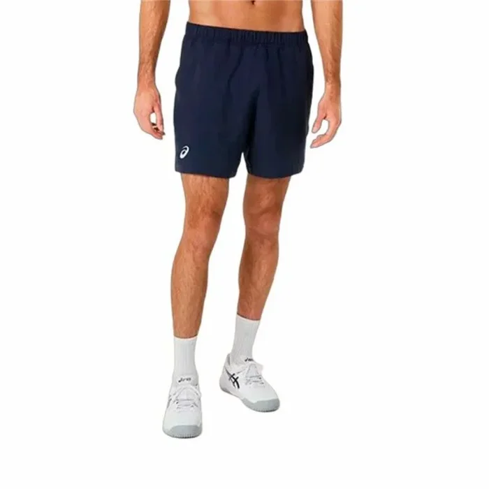 Pantalones cortos deportivos para hombre asics azul marino l