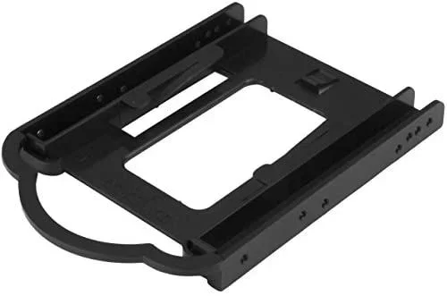 paquete de 5 brackets de montaje de unidades de disco de 2,5″ para bahia de 3,5″ – sin herramientas – kit (bracket125ptp),2 años