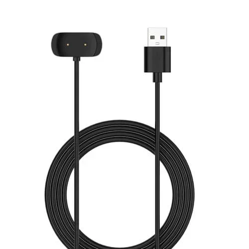 Para Amazfit Gtr Mini Cargador De Base Magnética Cable De Carga Usb, Longitud: 1 M (Negro)