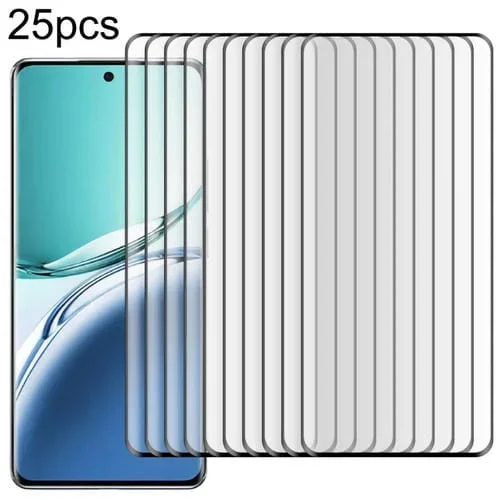 Para Oppo A3 Pro 5G 25 Piezas Película de Vidrio Templado de Pantalla Completa con Borde Curvo 3D