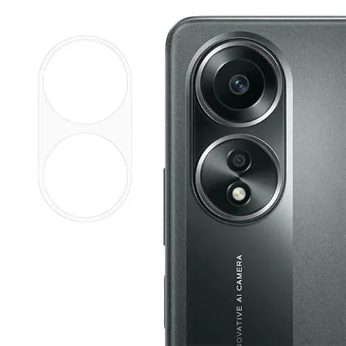 Para Oppo A58 4G Enkay 9H Película de Vidrio Templado para Lente de Cámara Trasera (Transparente)