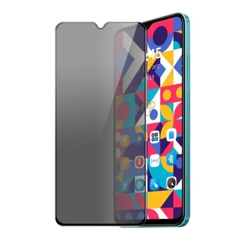 Para Oppo A77 Enkay Hat-Prince Película de Vidrio Templado con Estampado de Seda y Privacidad Anti-Peeping de 28 Grados