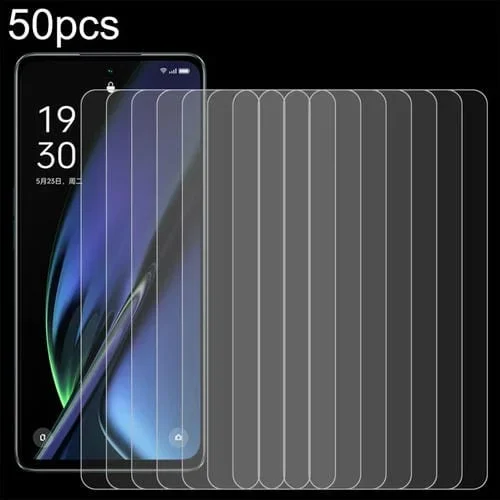 Para Oppo K11X 50PCs 0.26mm 9H 2.5D Película de Vidrio Templado