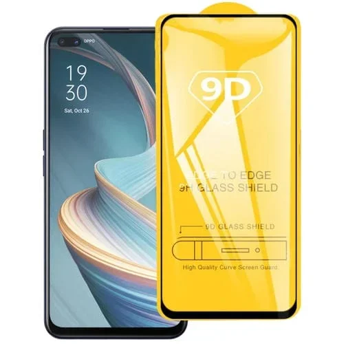 Para Oppo Reno4 Z 5G 9D Pear Full Pantalla Completa Película de Vidrio Templado