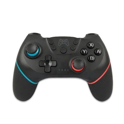 Para Switch/Switch Oled/Switch Lite Bluetooth Handle Gamepad Inalámbrico de 6 Ejes (Izquierdo Azul Derecho Rojo)