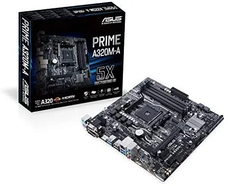 Pb asus prime a320m-a skt am4 m-atx ddr4 2666mhz hdmi,dvi,vga 3pci.e m.2 x4speed g-lan 4usb3.1