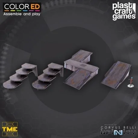 Pcg: ramps and stairways set