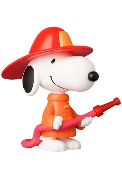 Peanuts minifigura udf serie 14 fireman snoopy 7 cm