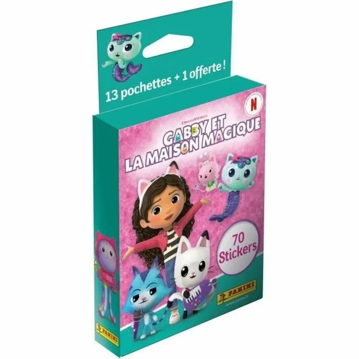 Pegatinas panini gabby and the magic house