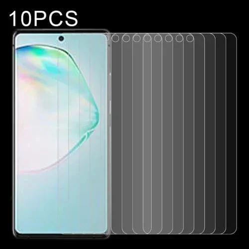 Película de Pantalla Galaxy A91 0.26mm 9H Dureza 2.5D Vidrio Templado a Prueba de Explosiones (10 PCs)