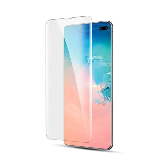 Película de Pantalla Mocolo 9H 3D para Galaxy S10 + Soporte Desbloqueo Huellas