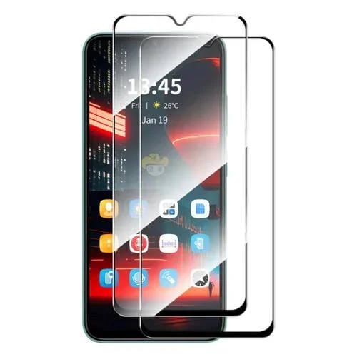Película de Vidrio Templado 2 Piezas Enkay Hat-Prince para Honor X5 Plus X6A 4G Full Glue