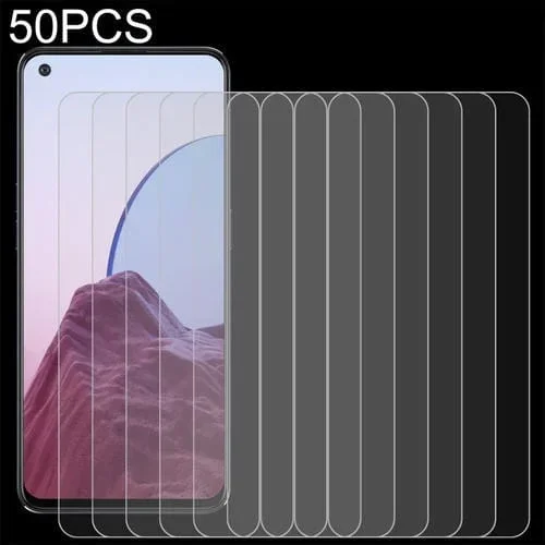 Película de Vidrio Templado 50 PCs OnePlus Nord N20 5G 0.26mm 9H 2.5D