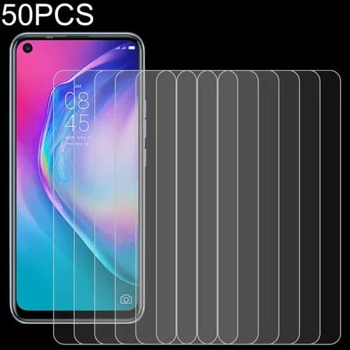 Película de Vidrio Templado 50 PCs Tecno Camon 15 Aire 0.26mm 9H 2.5D