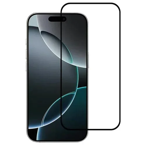 Película de Vidrio Templado con Pegamento Completo para Pantalla iPhone 16 Pro
