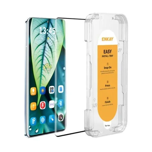 Película de Vidrio Templado Enkay para Honor Magic6 con Pegamento Lateral Doblado En Caliente