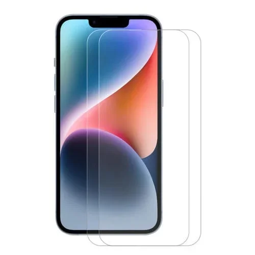 Película de Vidrio Templado Enkay para iPhone 14/13/13 Pro 0.26mm 9H 2.5D (2PCs)
