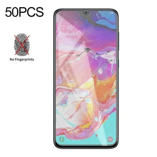 Película de Vidrio Templado Mate para Galaxy A70 (50 Piezas)