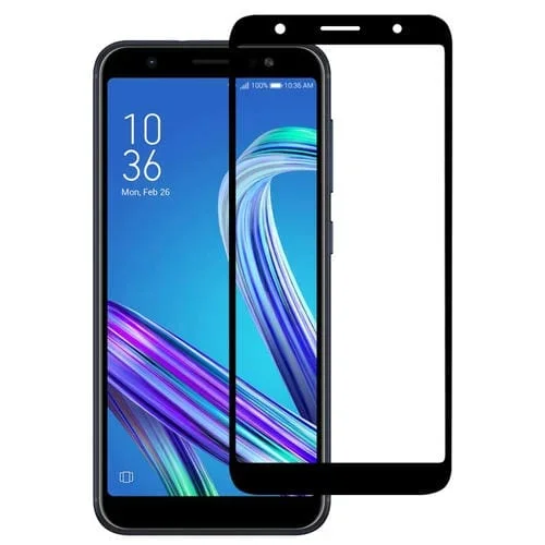 Película de Vidrio Templado Pantalla Completa Asus Zenfone Max (M1) Zb555Kl con Pegamento