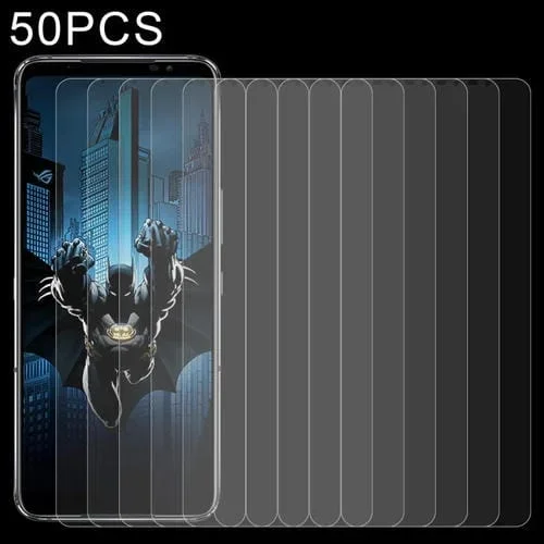 Película de Vidrio Templado para Asus Rog Phone 6 Batman Edition / Rog Phone 6D / Rog Phone 6D Ultimate 50 unidades 0.26mm 9H 2.5D