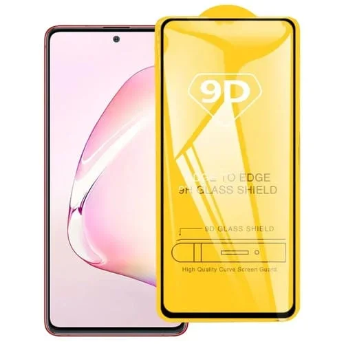 Película de Vidrio Templado para Galaxy Note 10 Lite 9D Pantalla Completa con Pegamento