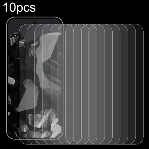 Película de Vidrio Templado para Google Pixel 9 Pro 10 Piezas 0,26mm 9H 2.5D